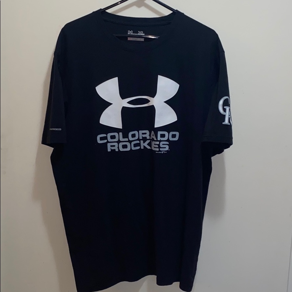 2014 Under Armour Mens Colorado Rockies Tee Shirt